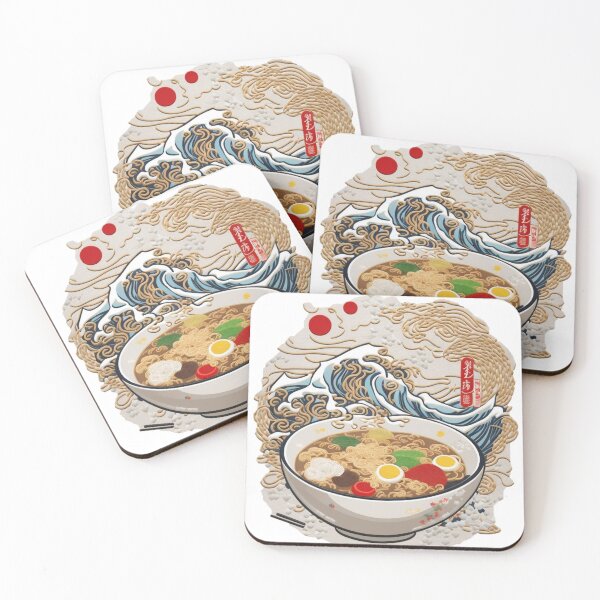Item preview, The Ramen Hokusai style designed and sold by Ramen-Tees.