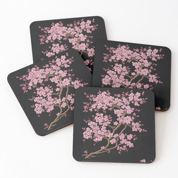 Item preview, Cherry blossoms at night designed and sold by Ramen-Tees.