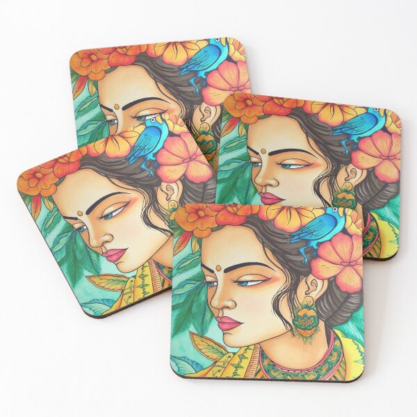 Item preview, Frida Kahlo drawing designed and sold by ComicsFactory.