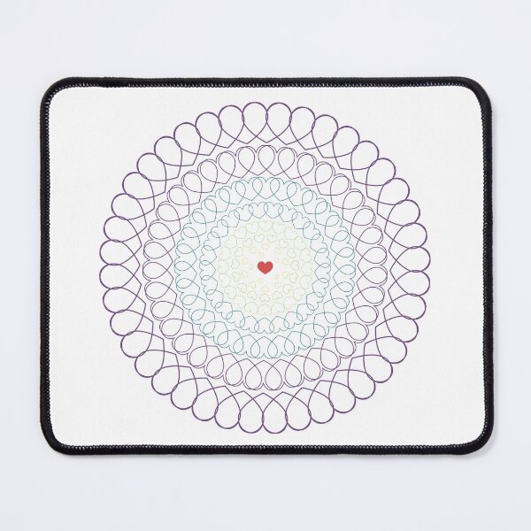 Item preview, Rainbow Radial Hearts designed and sold by bayharper.
