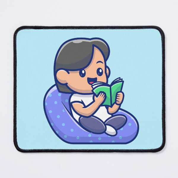 Item preview, Cozy Escape: Cute Woman Reading Book on Sofa designed and sold by hjian8219.