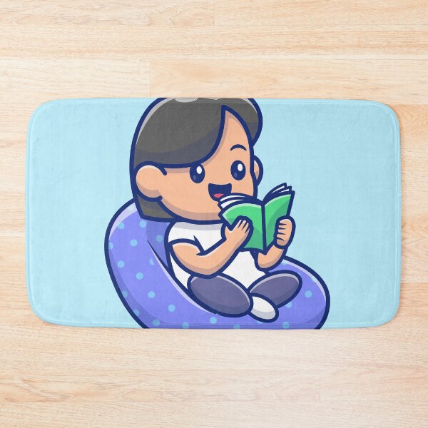 Item preview, Cozy Escape: Cute Woman Reading Book on Sofa designed and sold by hjian8219.