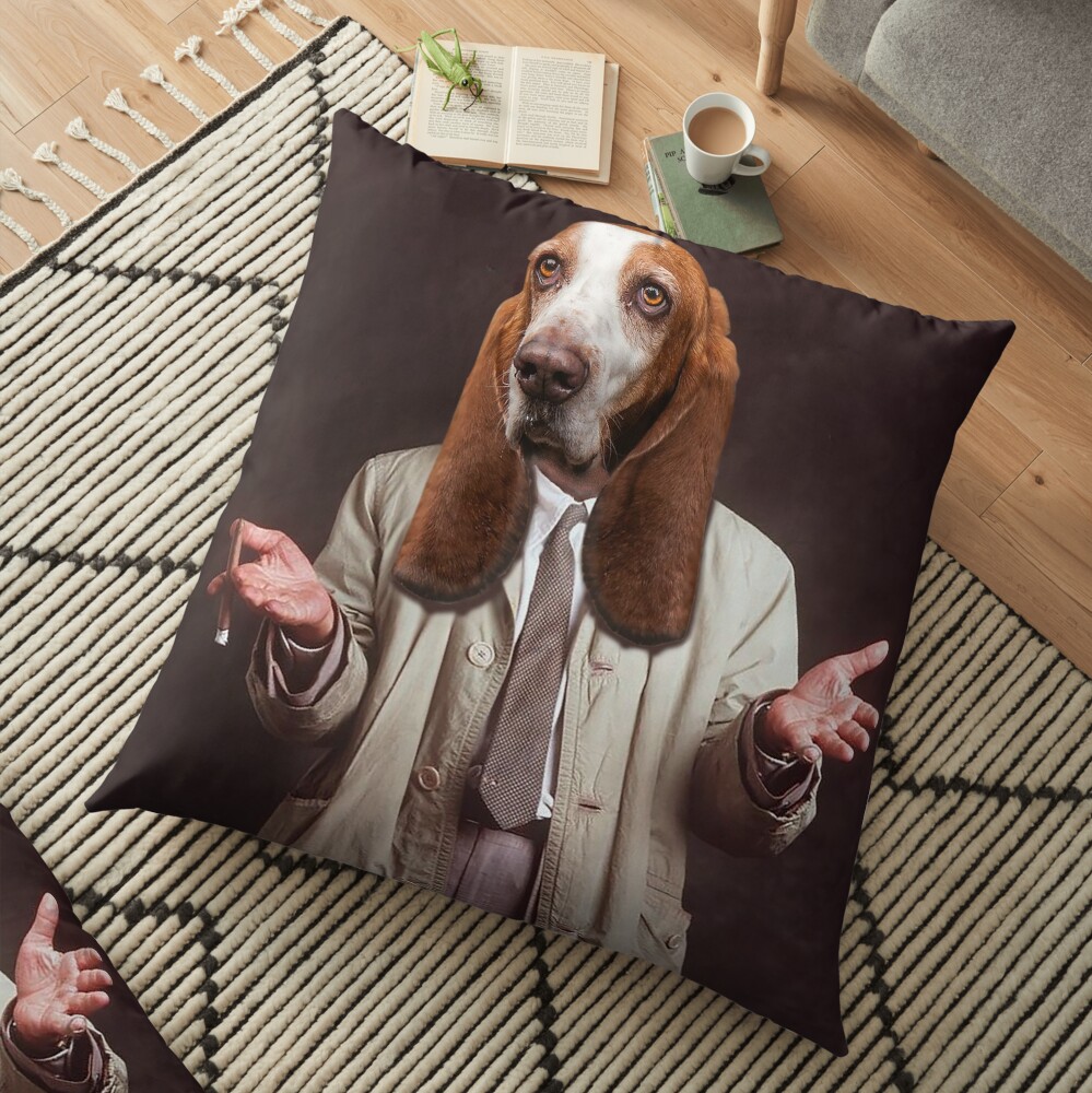 basset hound pillow pottery barn