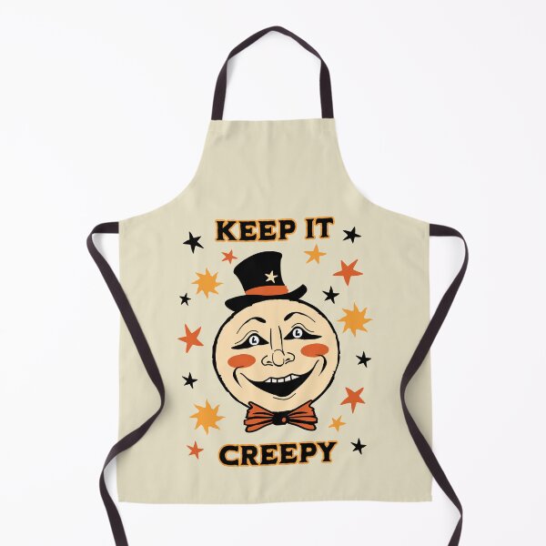 Item preview, Vintage Halloween Man in the Moon Keep it Creepy Retro Folk Art designed and sold by PUFFYP.