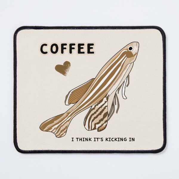 Item preview, Coffee Zebra Zebrafish Fish  designed and sold by ViewerEqualsPhoton.
