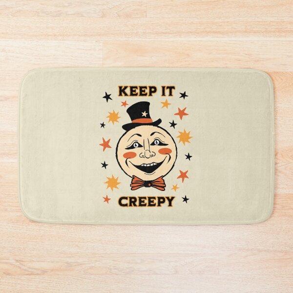 Item preview, Vintage Halloween Man in the Moon Keep it Creepy Retro Folk Art designed and sold by PUFFYP.