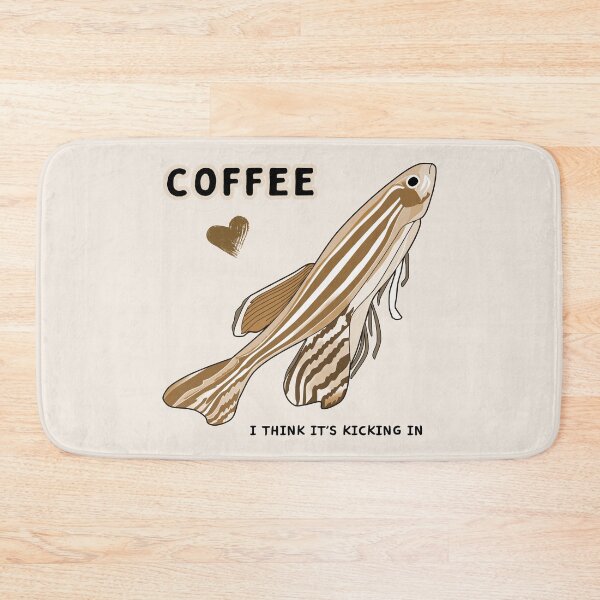 Item preview, Coffee Zebra Zebrafish Fish  designed and sold by ViewerEqualsPhoton.