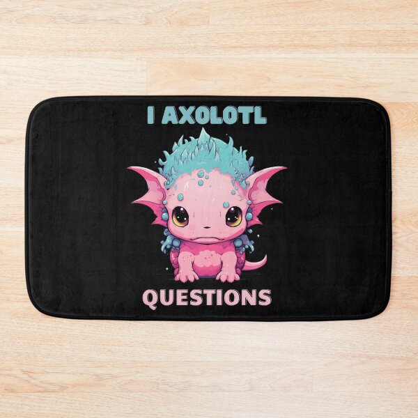 Item preview, I Axolotl Questions Cute Axolotl Kawaii designed and sold by ArtFromBeyond.