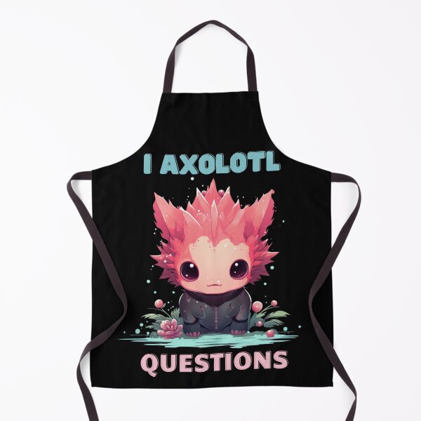 Item preview, I Axolotl Questions Cute Axolotl Kawaii designed and sold by ArtFromBeyond.