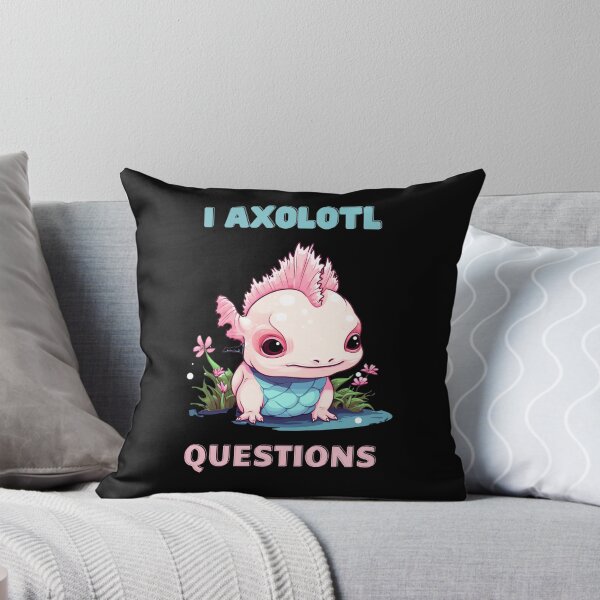 Item preview, I Axolotl Questions Cute Axolotl Kawaii designed and sold by ArtFromBeyond.