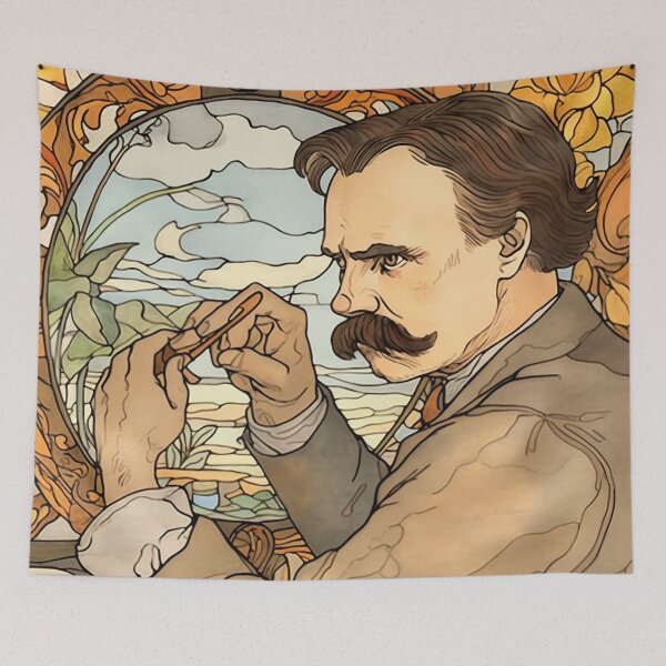 Item preview, Friedrich Nietzsche designed and sold by ComicsFactory.