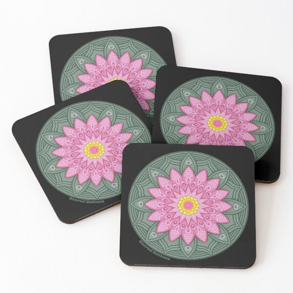 Item preview, Peyote Mandala  designed and sold by Sacred-Buttons.