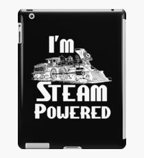 I'm Steam Power Custom Retro Steam Train iPad Case/Skin