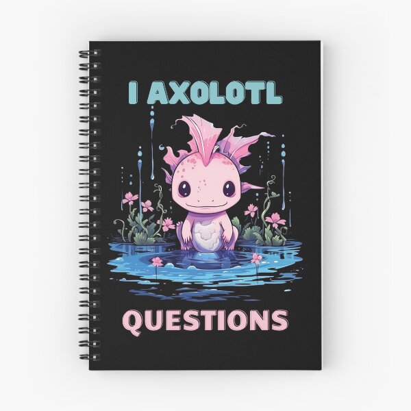 Item preview,  Axolotl Questions Cute Axolotl Kawaii designed and sold by ArtFromBeyond.