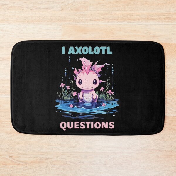 Item preview,  Axolotl Questions Cute Axolotl Kawaii designed and sold by ArtFromBeyond.