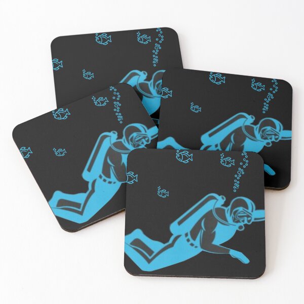 Item preview, Underwater Harmony - Scuba Diver's Dance with the Fish designed and sold by Brownpants.