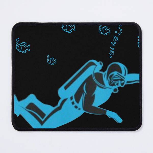 Item preview, Underwater Harmony - Scuba Diver's Dance with the Fish designed and sold by Brownpants.