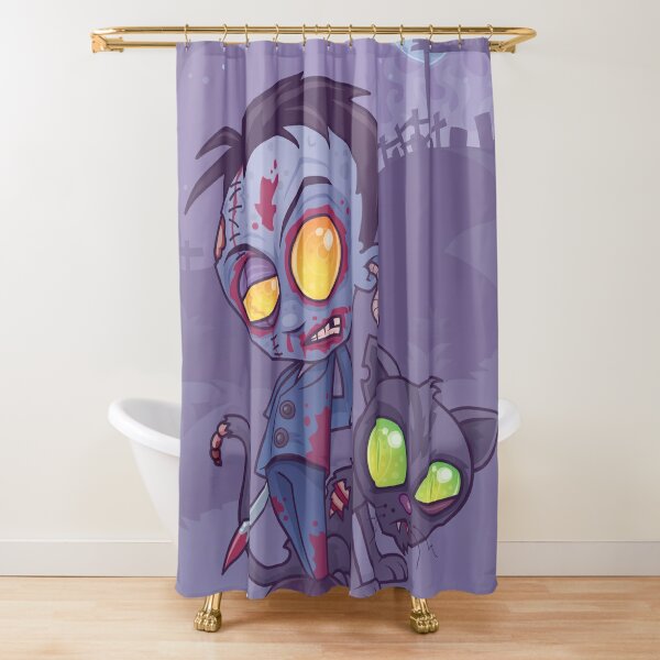 Disover Pet Cemetery Shower Curtain