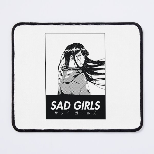 Item preview, Sad Anime Girl Crying Eyes Shojo Manga Print designed and sold by ShopAnimebae.