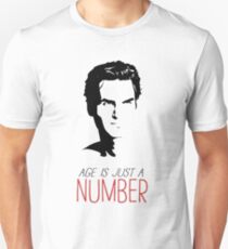 Camiseta unisex la edad es solo un número