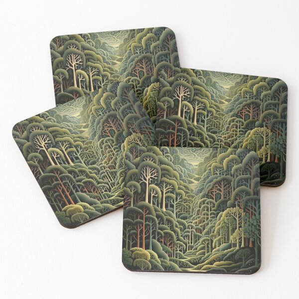 Item preview, Illusory Trees - A Dreamlike Dance of Nature's Magic designed and sold by Brownpants.