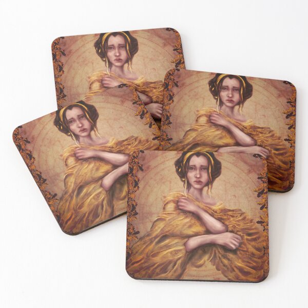 Item preview, Witchy Aesthetic Cassandra Portrait: Ancient Greek Goddess and Witch in Dark Academia Painitng designed and sold by Monica Laipple.
