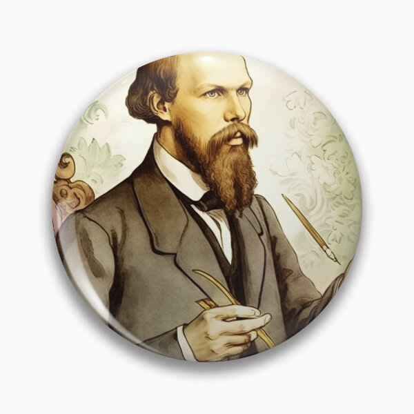 Item preview, Fyodor Dostoevsky designed and sold by ComicsFactory.
