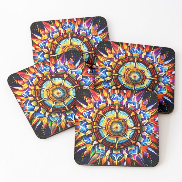 Item preview, Firey Intricate Mandela designed and sold by SolarLove1.