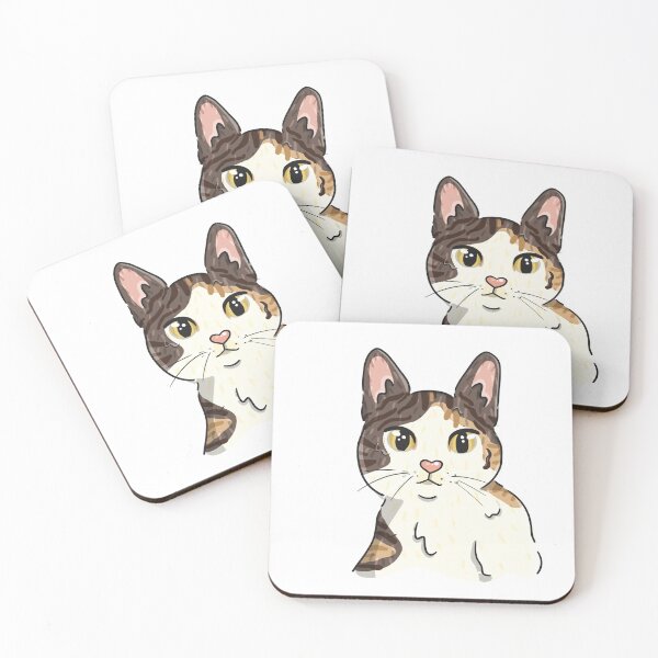 Item preview, tricolor feline american cat designed and sold by Arteconcolita By greis.