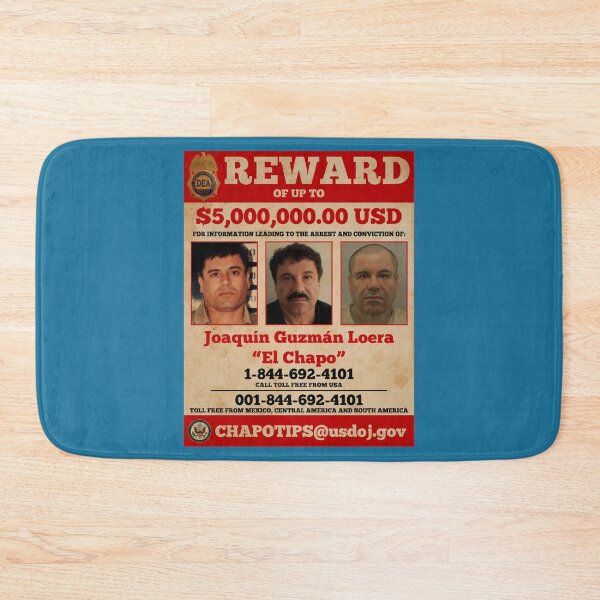 Item preview, El Chapo wanted designed and sold by LooneyGay.