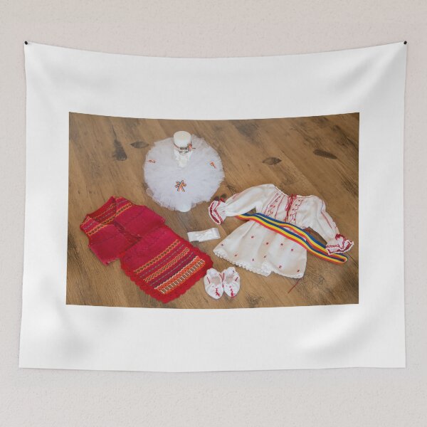 Item preview, Set of traditional Romanian haberdashery for the care of little Timeea designed and sold by sonyc.