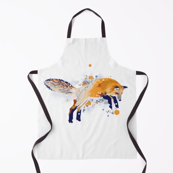 Item preview, Jumping Red Fox designed and sold by NicoleFehrArt.