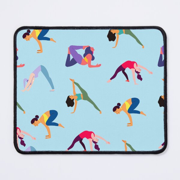 Item preview, Yoga poses women inspiration workout designed and sold by OCNau.