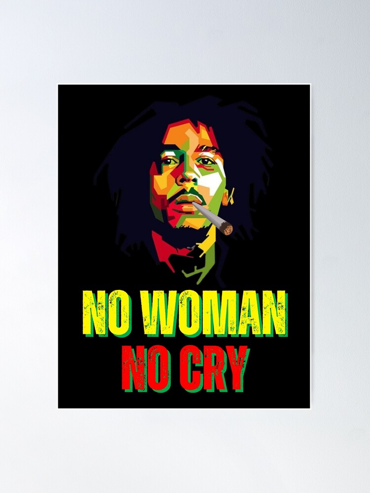 Wall decal No Woman no cry decoration