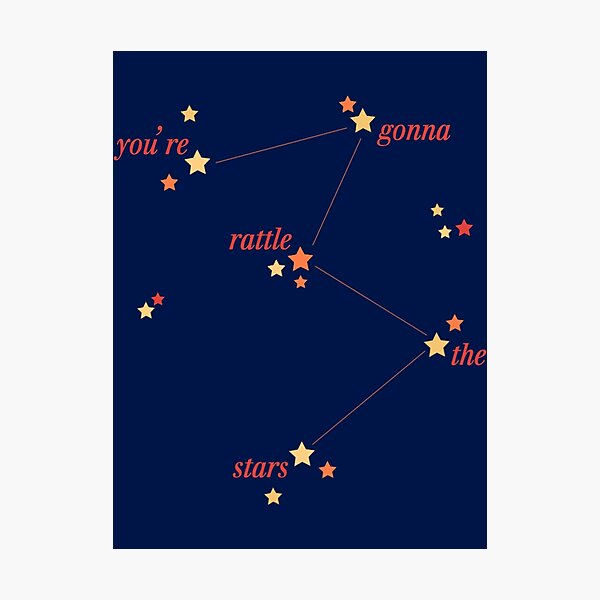 Item preview, Rattle the Stars  designed and sold by ronhalle.