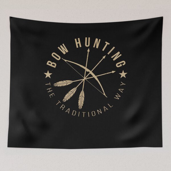 Item preview, Bowhunting The Traditional Way Bow Arrows Archery 	 	 	 For 	 and 		 designed and sold by hieunguyen68.