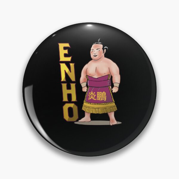 Item preview, Sumo Wrestler Enho Rikishi Enho Akira Cartoon 炎鵬 designed and sold by deshawn-brunner.