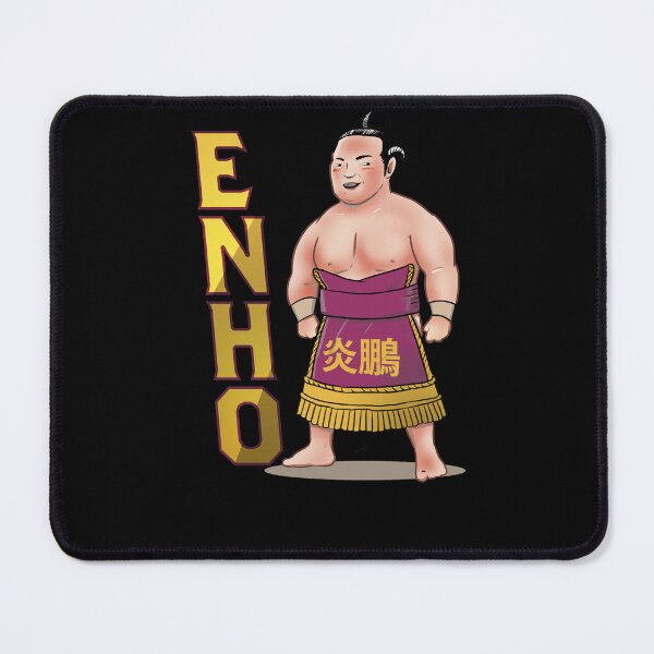 Item preview, Sumo Wrestler Enho Rikishi Enho Akira Cartoon 炎鵬 designed and sold by deshawn-brunner.