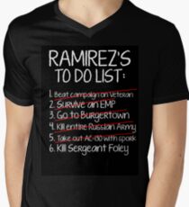 Ramirez's To-Do List Men's V-Neck T-Shirt