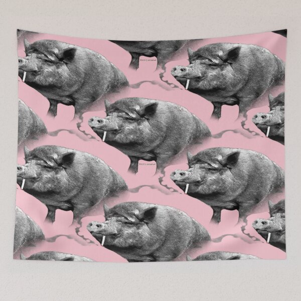 Item preview, Smokey the Pot-Bellied Pig designed and sold by kristalcurt.