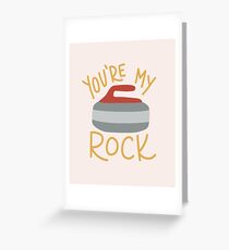 Du bist mein Rock Grußkarte