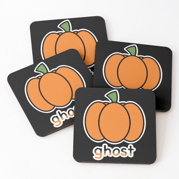 Item preview, ghost/pumpkin designed and sold by Dannie's Gallery.