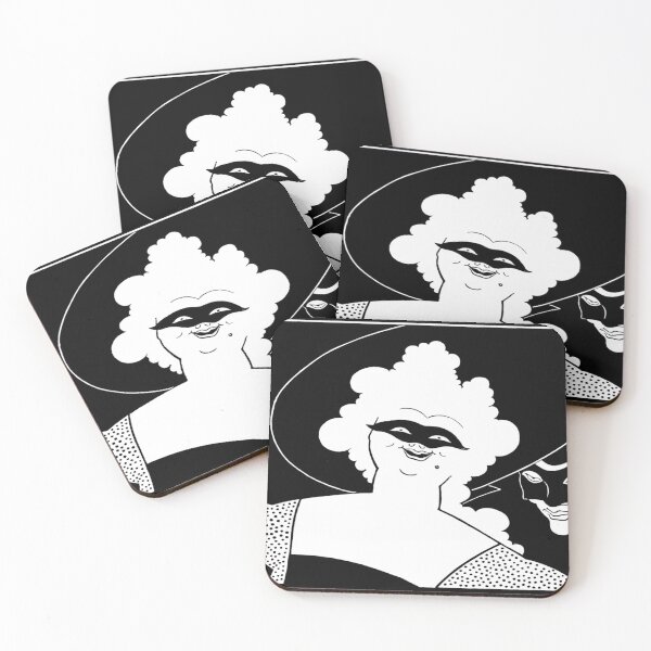 Item preview, Aubrey Beardsley, Masquerade designed and sold by NouveauEra.