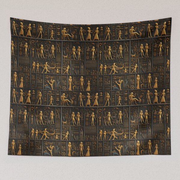 Item preview, Ancient Egyptian Pattern 21 designed and sold by DigitalPatternx.
