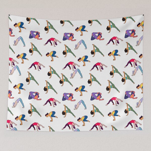 Item preview, Yoga poses women inspiration workout designed and sold by OCNau.