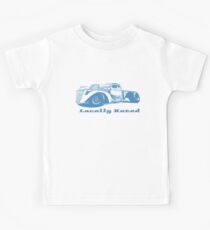 Locally Hated Custom Retro Hot Rod Car Enthusiast Kids Tee