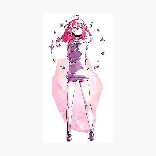 Watercolor Casual Cinnabar Photographic Print