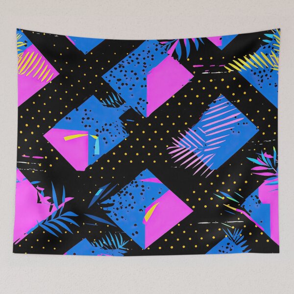 Item preview, 80s and 90s Nostalgia Pop Pattern designed and sold by AeonAcademy.