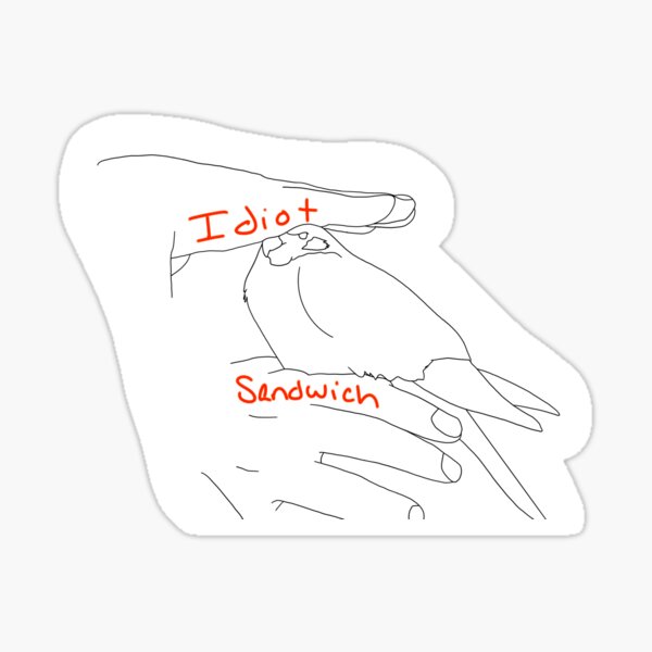 Item preview, Idiot Sandwich: Outlined designed and sold by Greenwings33.