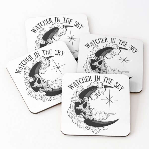 Item preview, Watcher In The Sky - Moon Design  designed and sold by CharlottesArtz.